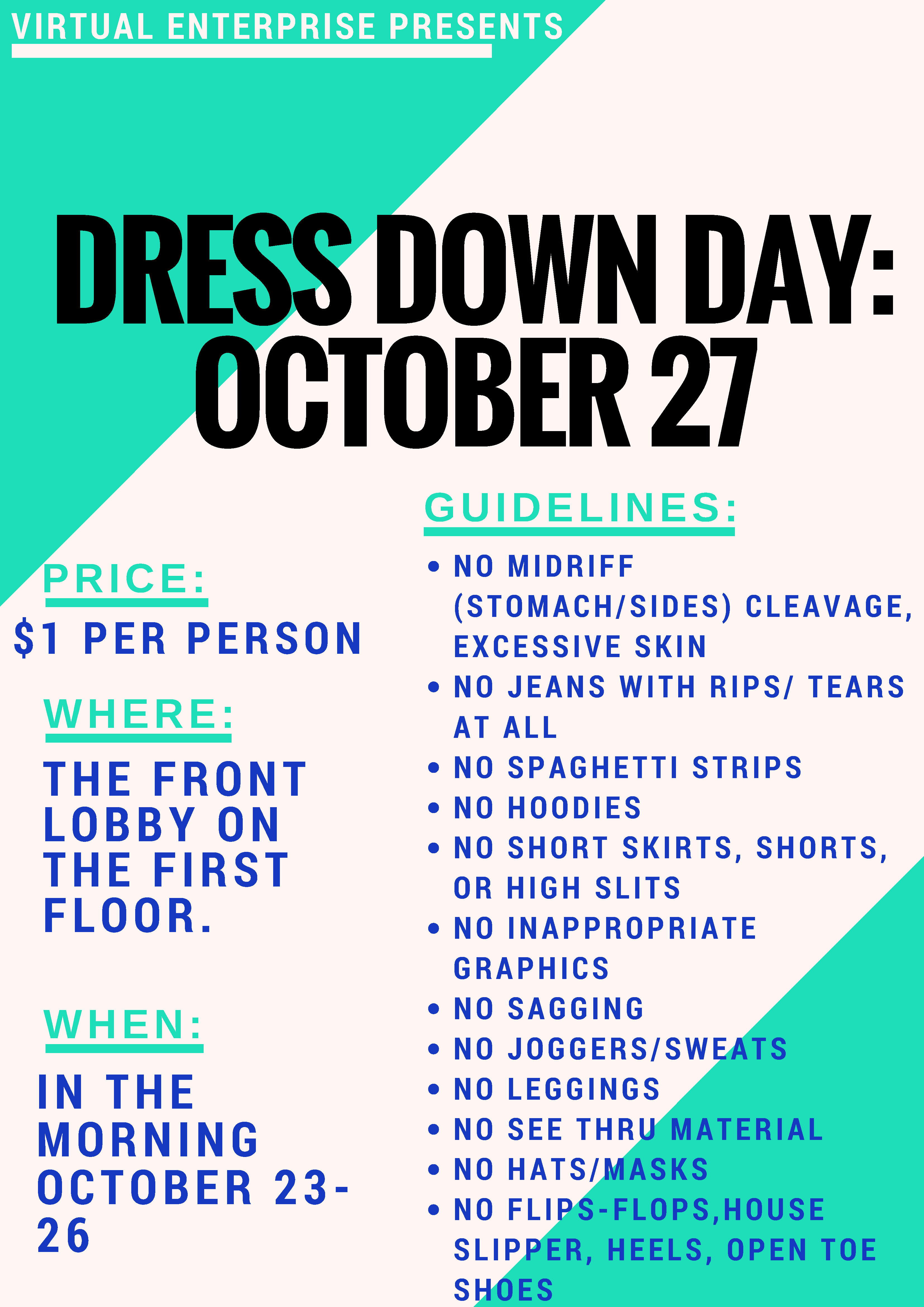 VEI Dress Down Day