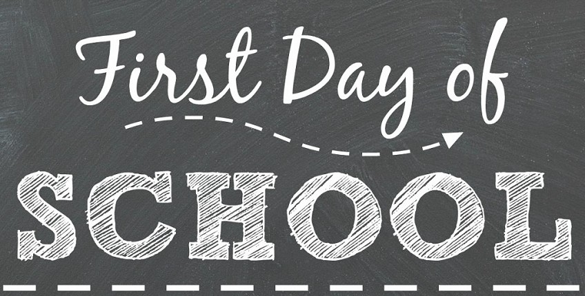 First Day of School is Tuesday, September 5, 2017